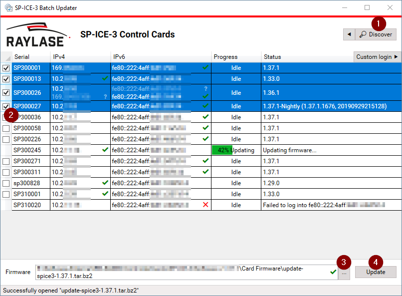 SP-ICE-3 Batch Updater Overview